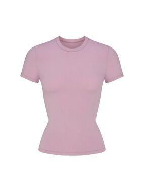 SKIMS Cotton jersey in Pink Dusk Small